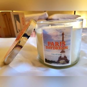 NEW 3-Wick Candle from B&BW "Paris Daydream"